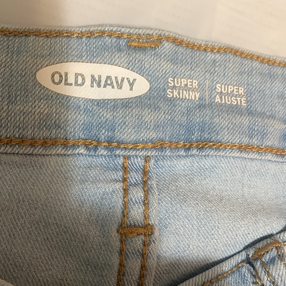 Old Navy Super skinny girl jeans number-8 - Picture 3 of 3